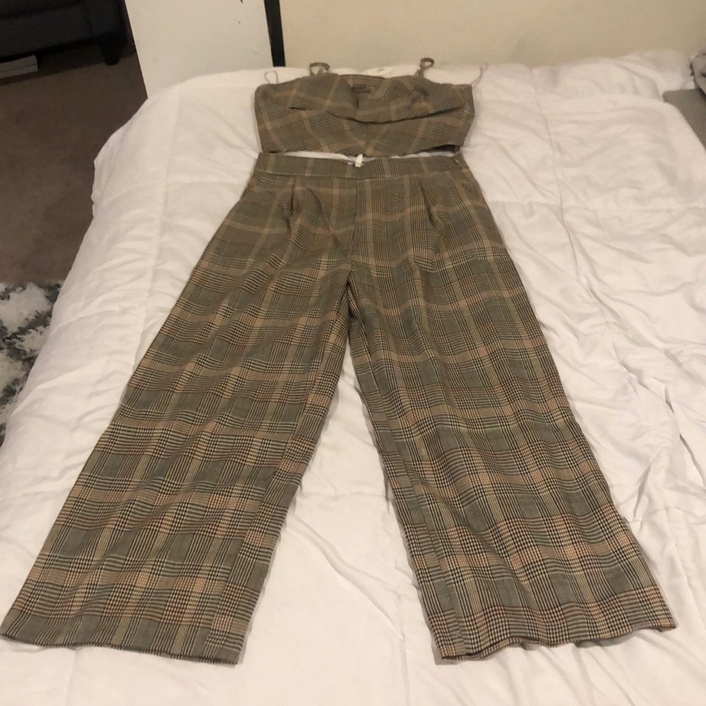 Pants and tank set